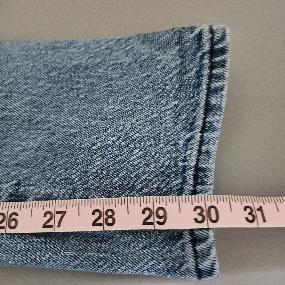 FRAME Le Garcon Beldon Rips Distressed  Cropped Slim Boyfriend Jeans Size 26x30 - Picture 12 of 15